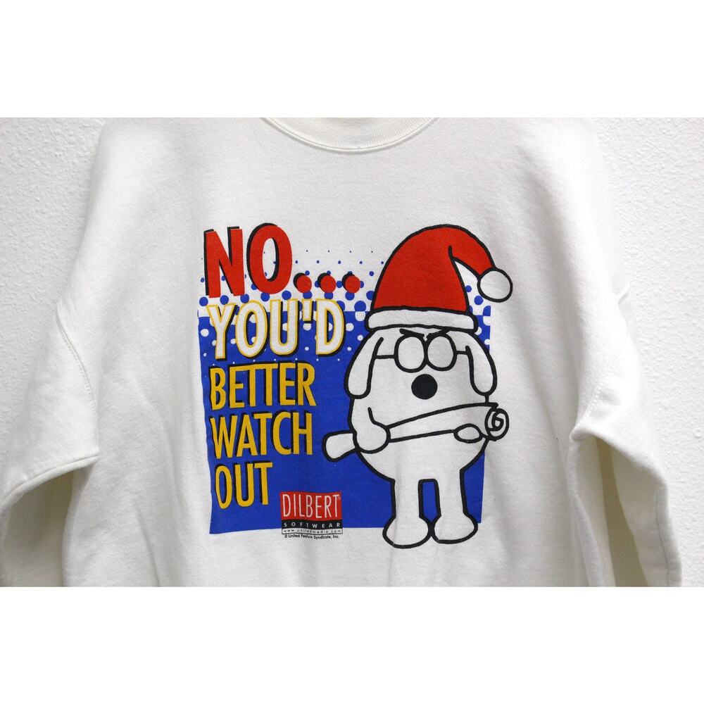 Vintage Dilbert Computer Software Sweatshirt Xl - image 2